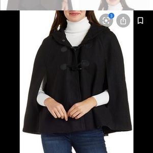 Chic cape style jacket
